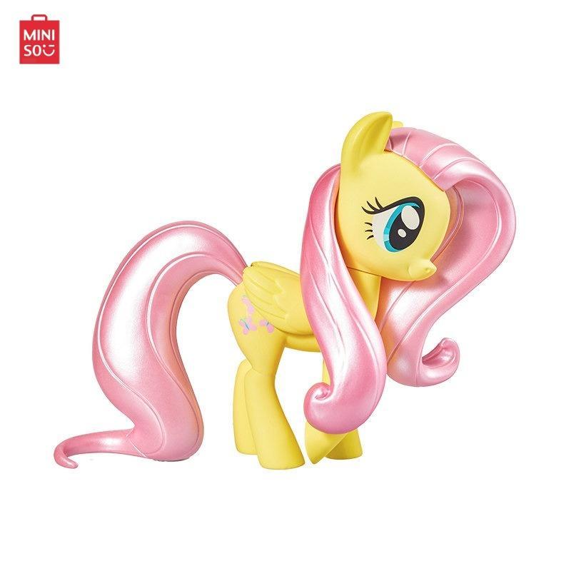 MINISO My Little Pony Series Blind Box Toy Adorable Collectible 3.5" Figures for Girls & Fans Perfect for Bedroom Decor Office Desk Display Surprise Play and Cute Gift Idea,Holiday Gift,Birthday Gift