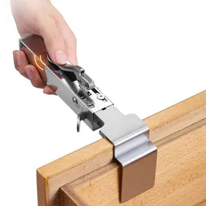Drawer Wooden Panel Mounting Clamp, Adjustable & Retractable Woodworking Tool, Large Bow Locking Clip, Drawer Panel Installation Tool, Tools & Hardware, Adjustable Clamp Height, Handle, Metal