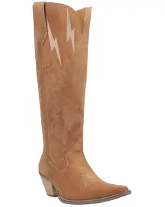 Dingo Women's Women'S Thunder Road Western Performance Boot Snip Toe - Di597-Camel