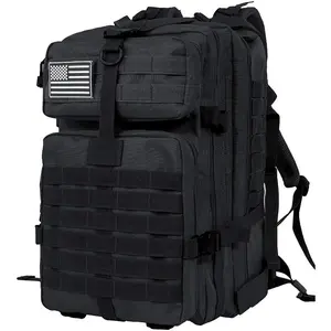 Tactical Outdoor Traveling Backpack - Durable Material, Ample Capacity, Comfortable Design for Hikers Campers and Travelers
