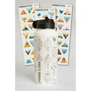 Water Bottle: Parks of the USA Bucket List