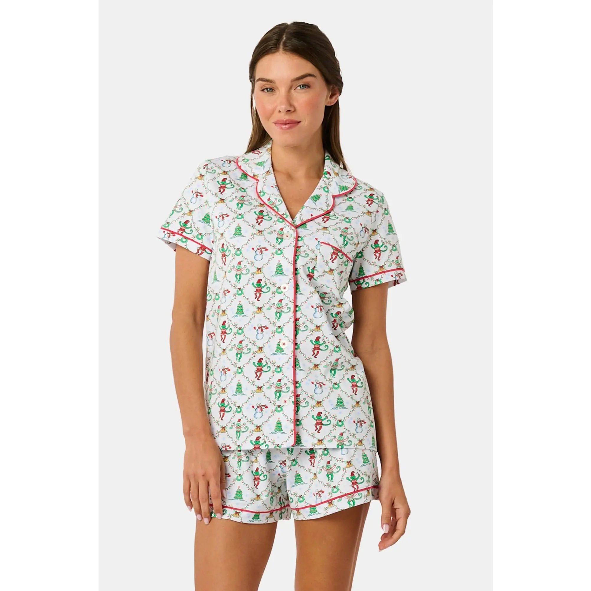 Deck The Halls Polo Pajamas