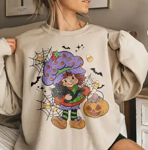 Strawberry Shortcake Sweatshirt, Strawberry Shortcake Cartoon Vintage Sweatshirt