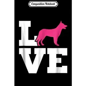 USED-Composition Notebook: German Shepherd Love Journal/Notebook Blank Lined Ruled 6x9 100 Pages by Bock-Conrad, Pauline