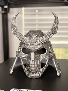 Shao Kahn Helmet (Mortal Kombat Inspired) – 3D Printed & Hand Painted