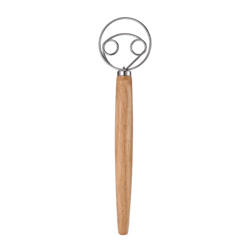 Stainless Steel Handheld Egg Beater Dough Mixer, Easy to Wash & Uniform Mixing Tool, Suitable for Kitchen & Restaurant Use, Kitchen Gadgets, Kitchenware