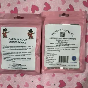 Caption Hook cheesecake mix