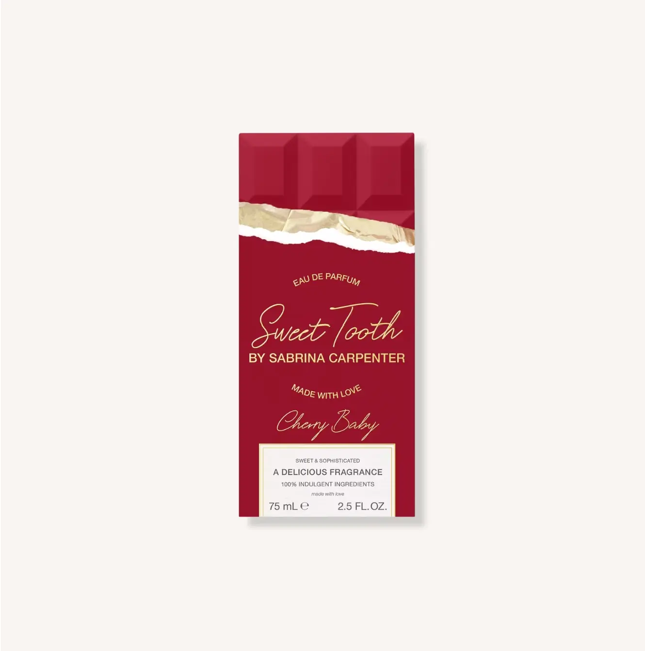 Sabrina Carpenter Sweet Tooth Eau de Parfum Cherry Baby 75 mL A Delicious Fragrance Made with Love