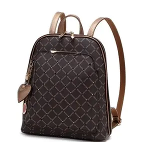 Ruby Work Crystal Stud Travel Backpack