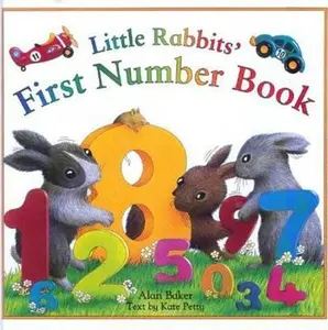 USED-Little Rabbits' First Numbers: Learn first numbers with the Little Rabbits (Little Rabbit Books) by Alan Baker (Hardcover)