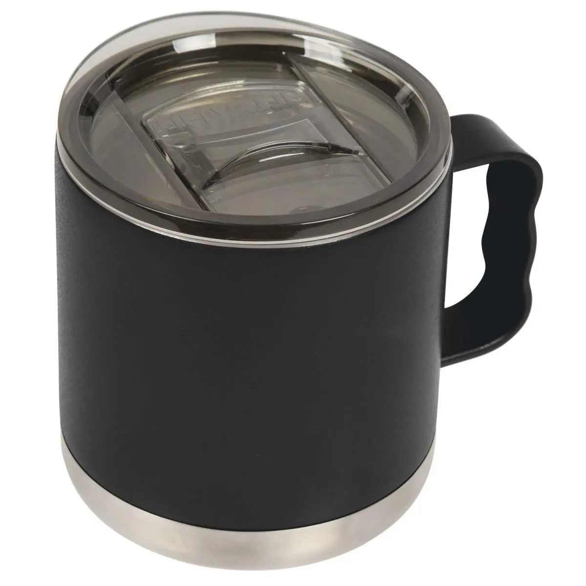 Icy-Hot Hydration T15000003 15 oz Double-Wall Vacuum Insulated Camp Mugs with Slide Lid, Matte Black