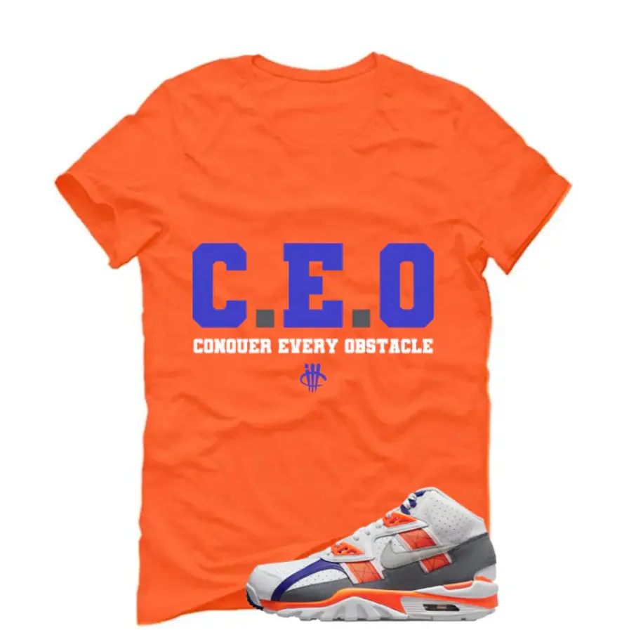 Bo Jackson’s Air Trainer SC Auburn Orange T-Shirt (CEO), Mens clothing, Graphic Tees, Womenswear Top T-Shirt