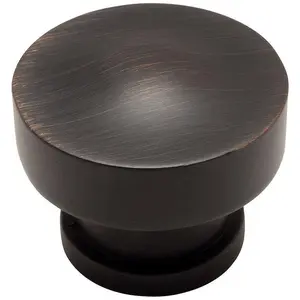 Cosmas 704ORB Oil Rubbed Bronze Round Contemporary Cabinet Knob