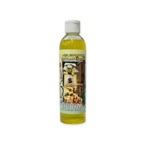 Unisex Floral Aroma Scent 8 oz Spiritual Cleansing Water Unblocker - External Spray, Opens Closed Paths, Removes Energetic Obstacles, Eases Spiritual Stagnation, Boosts Prosperity & Positive Energy, Ideal for Home Use, Candle Work