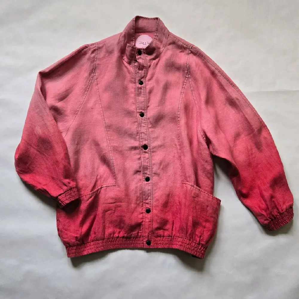 Edd coach jacket diped Cherry