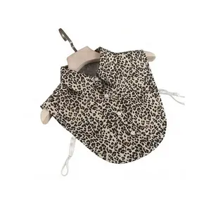 French Style Detachable Leopard Print Fake Collar • Versatile Fashion Layering Accessory • All-Season Inner & Outdoor Wear for Women