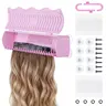 LASHEY Pink Hair Extension Holder Stand - 4-in-1 Versatile Hair Styling Accessory, Secure Hold Extension Tool, Convenient Storage & Washing, Organized and Manageable Haircare Organizer #TikTokShopStockUp #SummerVibes