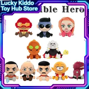 2026 new Invincible Hero Plush Toy 20cm Single Eyed Stuffed Anime Game Peripheral Collectible Doll Gift For  Fans Home Decoration