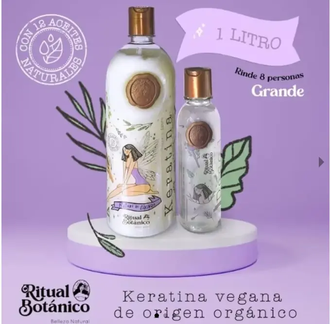 Ritual Botánico - Kit Keratin Ritual de Alisado Made in Colombia