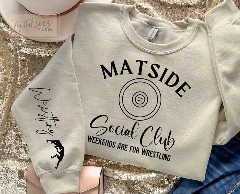 Wrestling Mom Shirt, Matside Social Club Shirt, Wrestling Shirt, Wrestling shirt, Wrestling Season