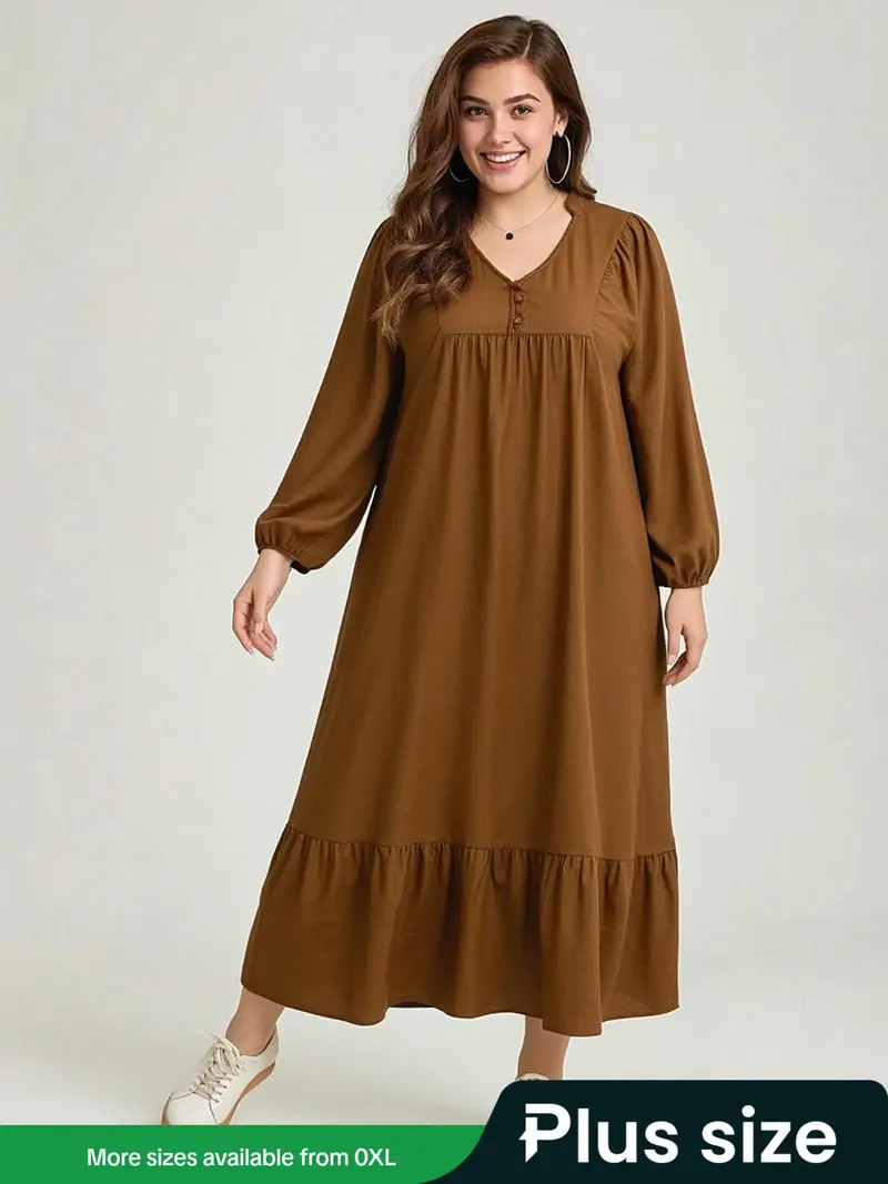 long dress loose fit - TikTok Shop