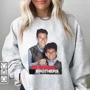 Vintage Menendez Brothers Sweatshirt, 80s Erik & Lyle Tee, True Crime Fan Gift V2, Retro Monster Murderabilia Sweatshirt