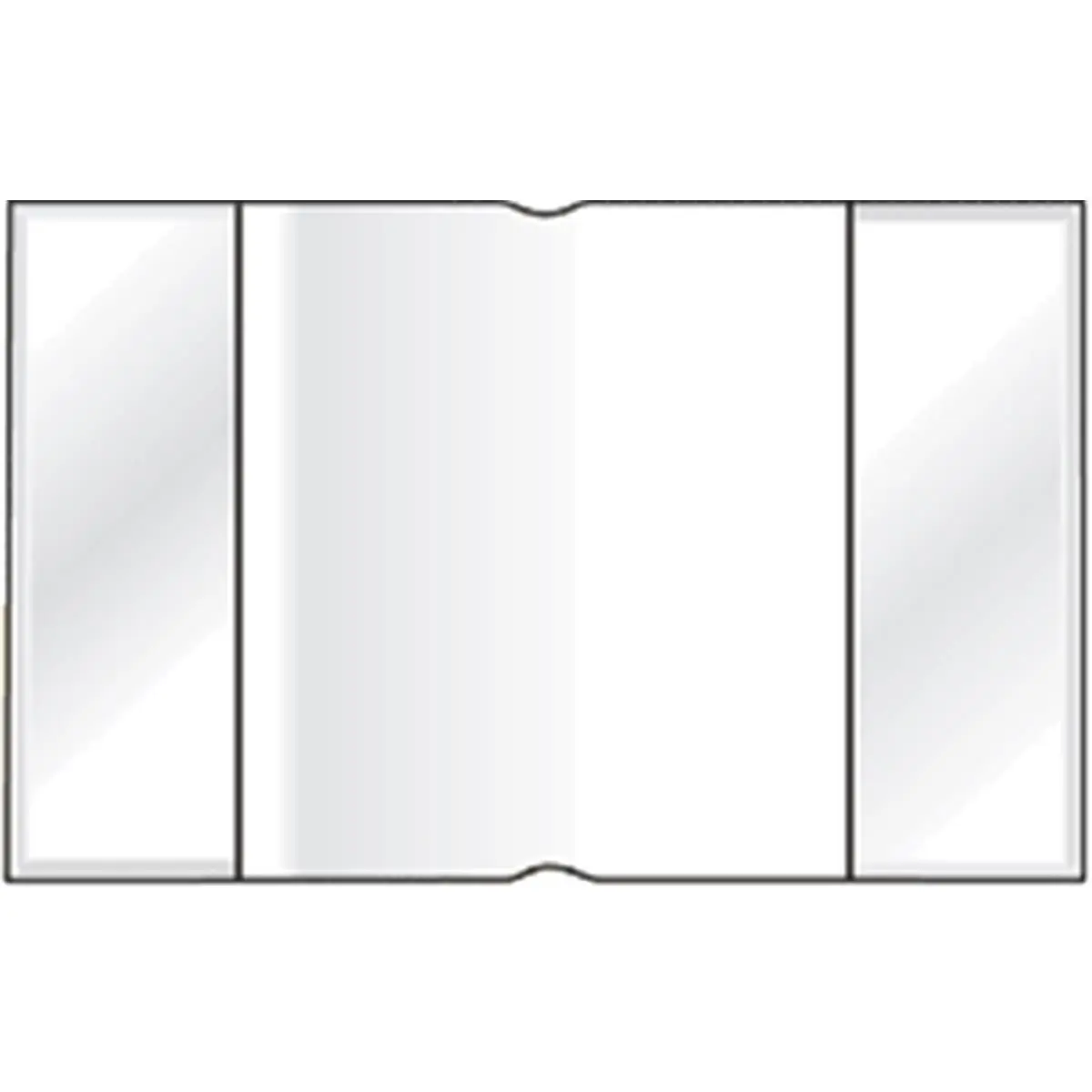 212 MAIN Bare Book Jackets - 8.37x11 in. Slip-On Office Stationery, Portrait-Size Book Accessories for Cover Protection