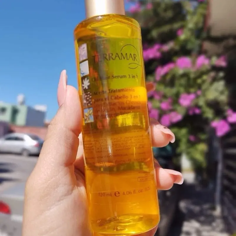 Terramar 3-in-1 120 ml Multi-Oil for Hair Care - Moisturizing Scalp,Heat Protectant, Hair Growth Kit, Daily Shine Treatment
