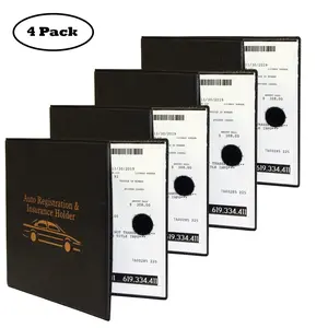 W4W Auto Registration Insurance & ID Card Holder (Value Pack)
