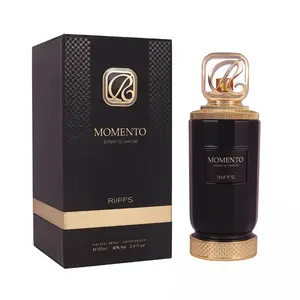 RiFFS Momento Extrait de Parfum 100ml - Luxury Perfume for Women - Eau de Parfum - 3.4 fl oz - Elegant Black and Gold Design