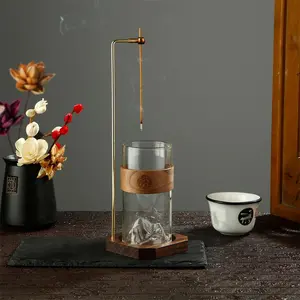 Wooden Hanging Incense Burner, Creative Incense Burner Holder, Incense Burner for Home Office Decor, Home Fragrance Supplies, Fragrance Diffuser