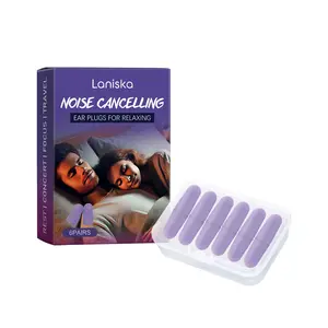 Laniska Sleep Care Earplugs help improve sleep quality, are portable for daily use, and provide relief for sleep care
