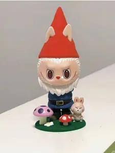 (Iris  DH9042) LABUBU Garden Dwarf Figurine