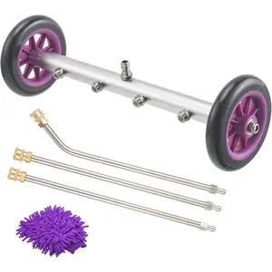 Washer Undercarriage Cleaner - 16 Inch Power Washer Under Carriage  - High  Washing Under  Attachment with 3 count Extension Wand - 4000 PSI