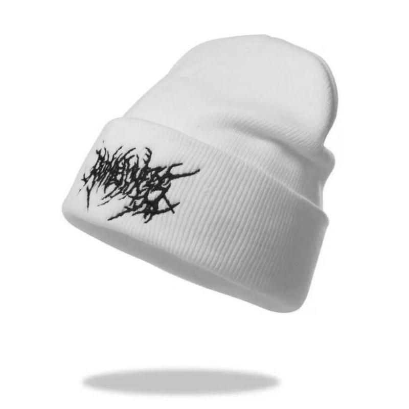 Solid Color Embroidered Gothic Street Punk Knitted Hat – Warm Ski Cap for Autumn and Winter, Unisex Couple Style, Soft Comfortable Cold Weather Headwear, TikTokShopBlackFriday design baseball Assorted Acrylic Knit Beanie Set skull adjustable casual wear Solid Color Embroidered Gothic Street Punk Knitted Hat – Warm Ski Cap for Autumn and Winter, Unisex Couple Style, Soft Comfortable Cold Weather Headwear, TikTokShopBlackFriday design baseball Assorted Acrylic Knit Beanie Set skull adjustable casual wear