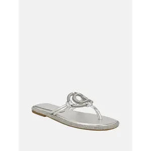 GUESS Female Saima Rhinestone Signature Sandals