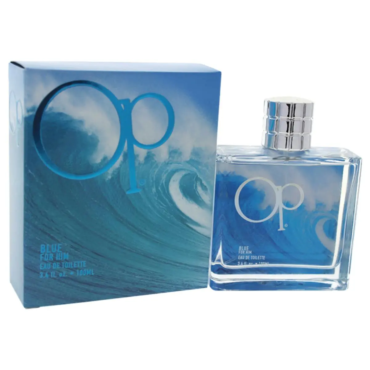 212 MAIN Ocean Pacific Blue Men's Eau de Toilette, Long Lasting Fragrance Spray, 3.4 fl oz, Lasting Effects Men's Fragrance, Aromatic Scent Men's Fragrance