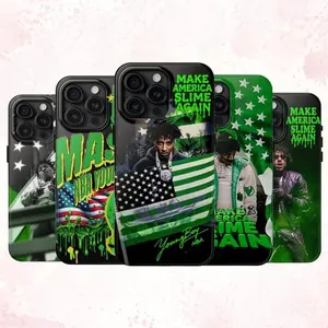 YBOY NBA Rapper Phone Case Hiphop For Iphone & Samsung