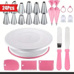24-Piece Cake Decorating Kit