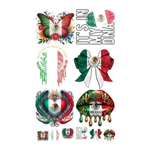 Mexico Styles - Gang Sheets Transfers For Fabric DIY Crafts Mexico Styles - Gang Sheets Transfers For Fabric DIY Crafts