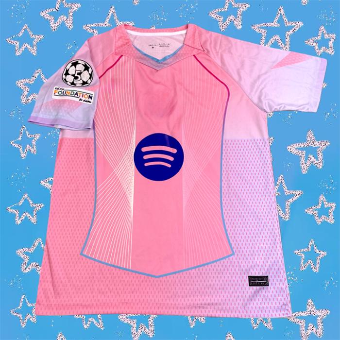 2025 2026 Barcelona Pedri #8 Pink short sleeve Soccer Jersey