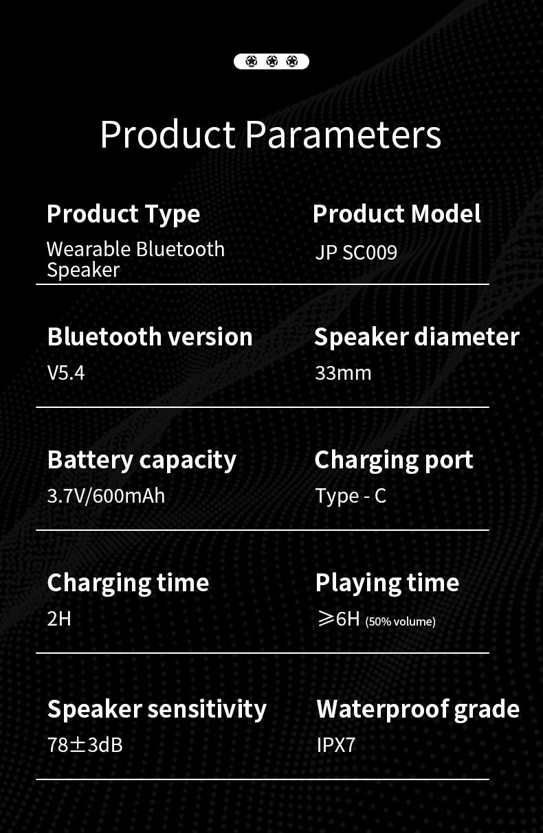 Haut-parleur portable Jeep JP SC009