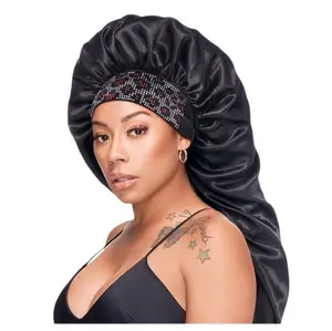 Red Diamond Bling Bonnet Braid Red Leo