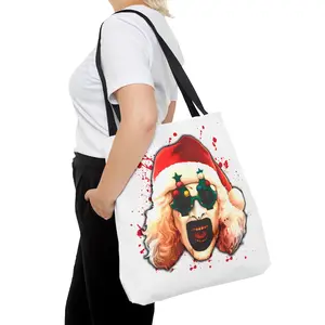 Terrifier Art The Clown Bloody Santa Tote Bag (AOP)