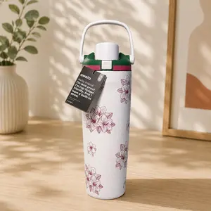Owala Masters Limited Edition Floral Water Bottle - Proof Kitchenware Drinkware for Daily Hydration
