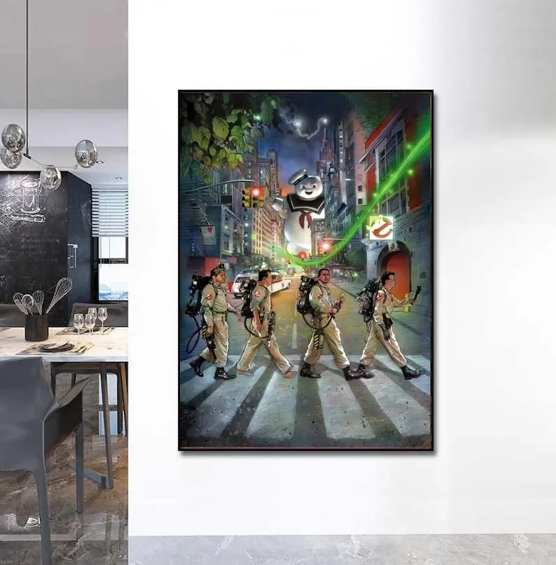 ghostbusters poster , poster art wall No frame