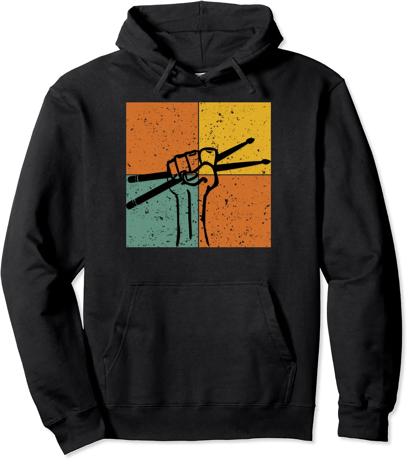 Drum Stick Set Drums Drummer Drumming Percussion Pullover Hoodie - Terrancecar Shop 40B0B8VCG549
