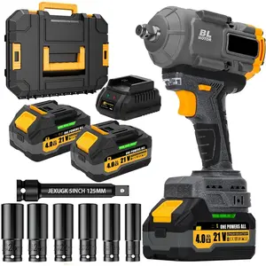 1500Nm Impact Wrench, 1/2" 1107ft-lbs Cordless Impact Gun with 2 x 4.0Ah Battery, 21V High Torque Power Impact Driver with 6 Sockets,Pistola Llave De Impacto for Truck RV Car Heavy Construction - Amazon.com