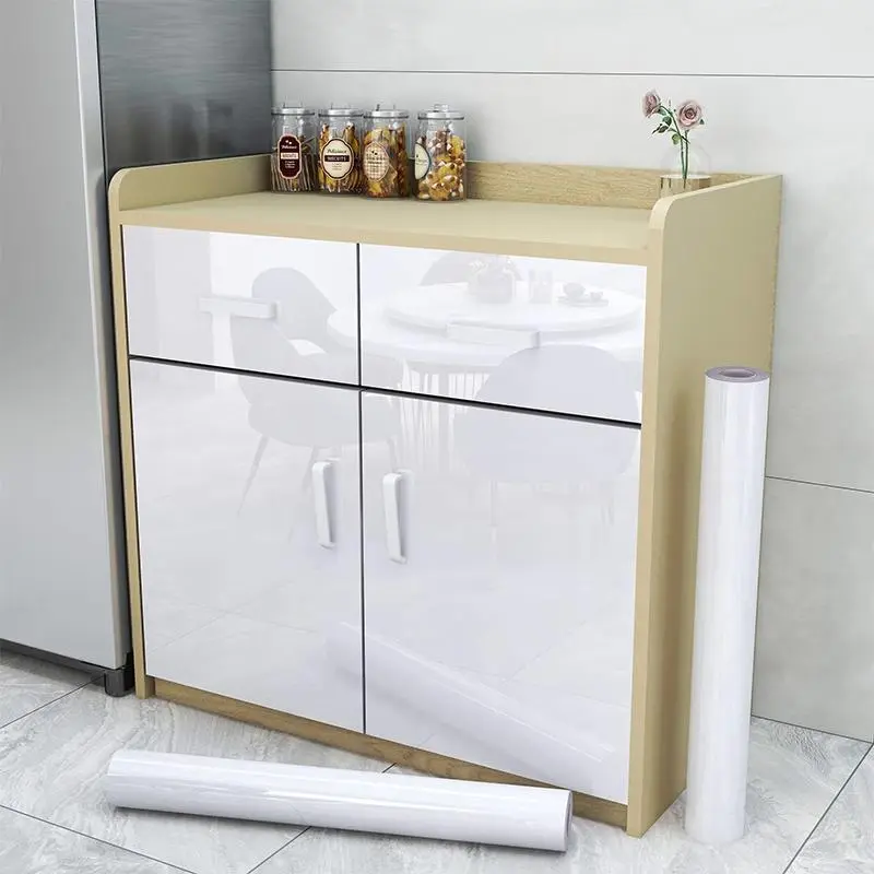 Self-adhesive Kitchen Cabinet Sticker, Waterproof & Anti-fouling Cabinet Door Sticker, Furniture Refurbishment Sticker, Home Decor Supplies