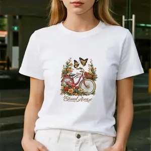 Women's Simple Solid T-Shirt  Casual Daily Wear TopStylish Women Short Sleeve T-Shirt Comfortable Loose Casual TeeWomen's Basic CVC T-Shirt Lightweight Daily Casual Tops